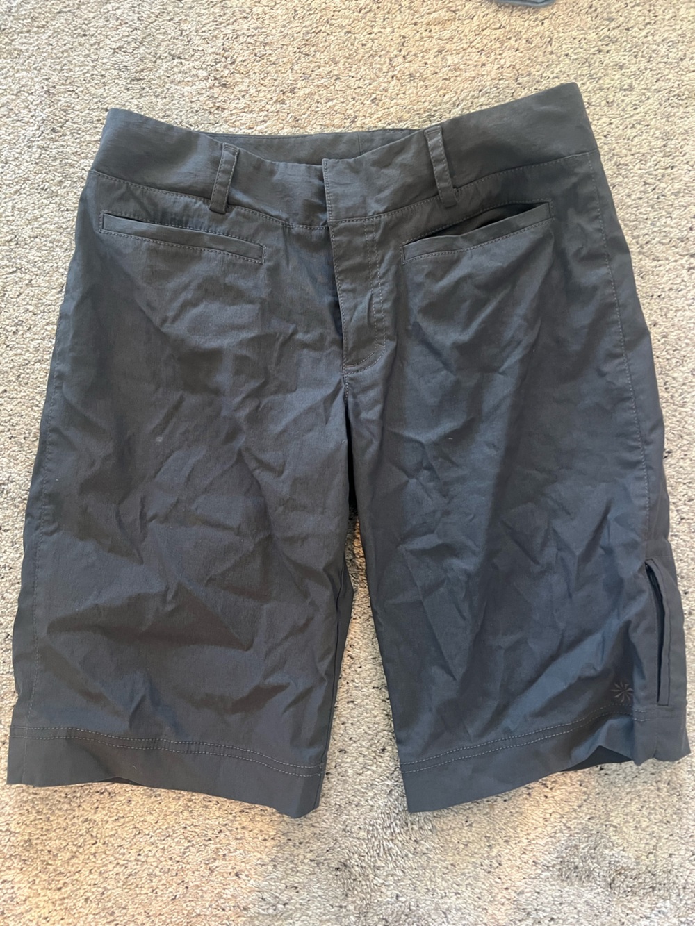 Athleta Women's Dark Gray Bermuda Shorts